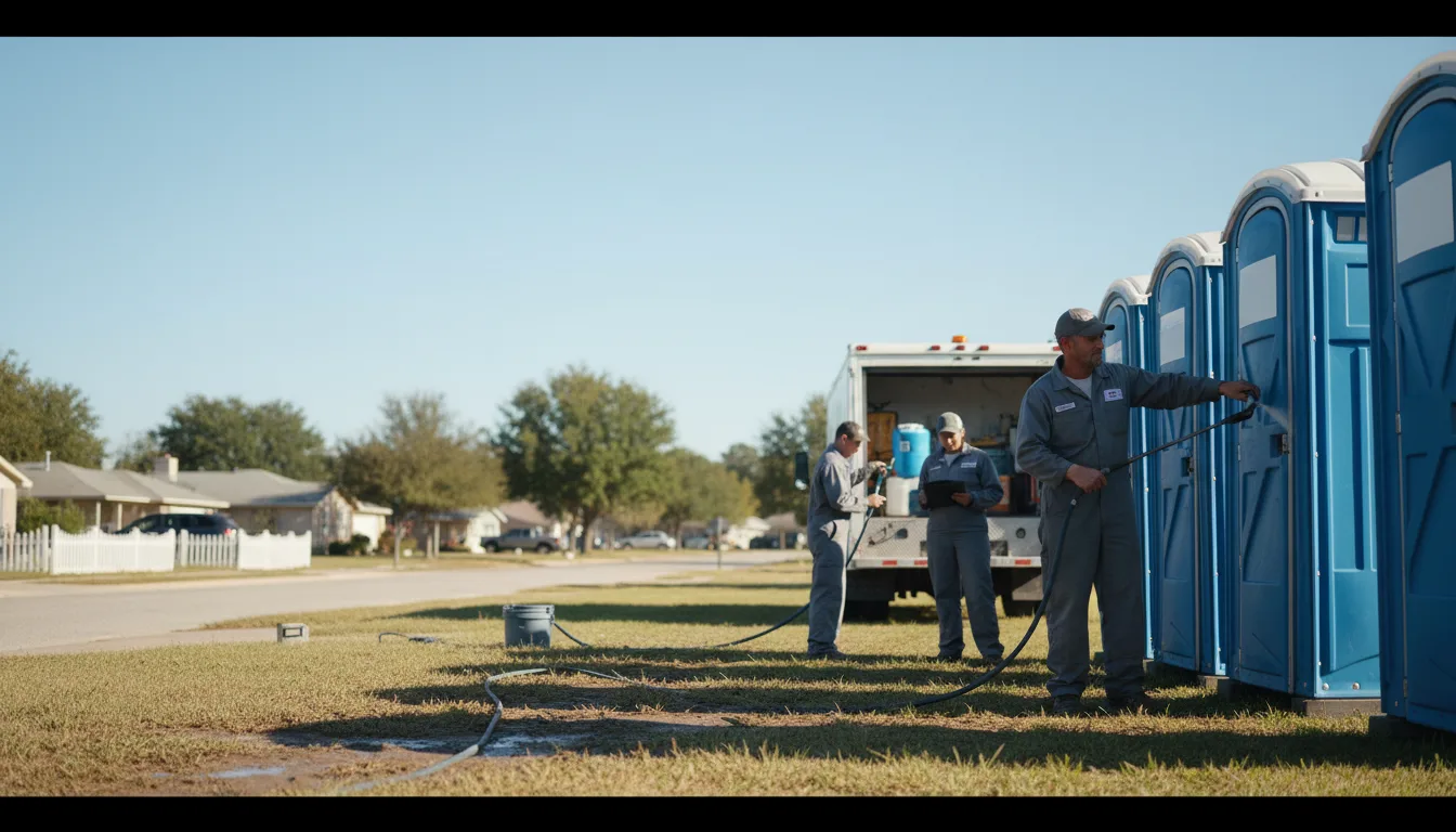 Long-Term Portable Toilet Rental in Long Island, VA near me